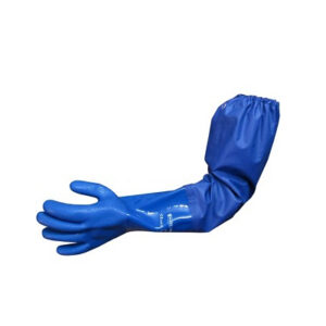 Găng tay bảo hộ cao su dài 806H-chống dầu và Axit Usafety mỹ tiêu chuẩn CE dài 55cm GT615-153