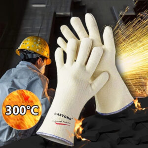 Găng tay bảo hộ chịu nhiệt 300 độ C, Meta size M, L GT615-135