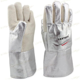 Găng tay chịu nhiệt bảo hộ 350 độ C, Meta & Nhôm lá size L GT615-133