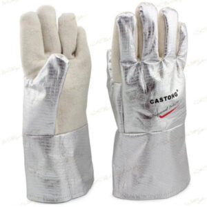 Găng tay chịu nhiệt bảo hộ 350 độ C, Meta & Nhôm lá size L GT615-133